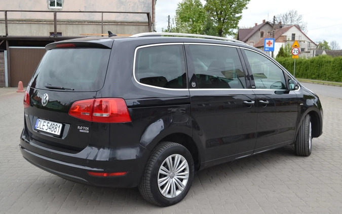 Volkswagen Sharan cena 53400 przebieg: 174450, rok produkcji 2012 z Legnica małe 254